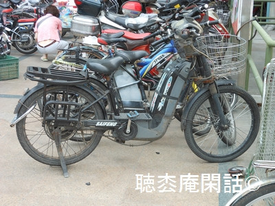 上海・電動バイク